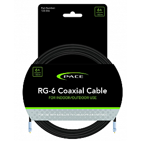 Pace International Audio/ Video Cable 300 inch Black - 135-025