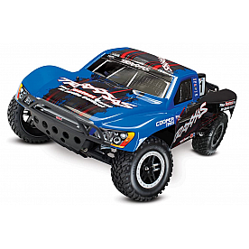 Traxxas Remote Control Vehicle Off-Road Racing Truck 1/10 Scale - 58076-24BLU