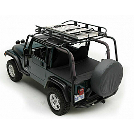 Smittybilt Roof Rack - Rectangular 300 Pound - 76716-02
