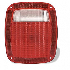 Grote Industries Turn Signal Marker Light Lens Rectangular Red - 91302
