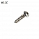 Stainless Steel Screw for Awning Base Hinge 317040