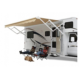 Carefree RV Fiesta Awning Patio Solid 19 Feet Springless QL19385B