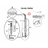 Center Rafter Bar Satin 1994 - Present - 7504XX