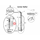 Center Rafter Tube Only - 250211