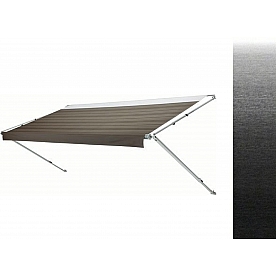 Dometic 8500 Patio Awning Manual - 14 Foot 6 Inch Length x 8 Foot Extension - Onyx Vinyl - 848NR44.174B