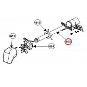 Dometic Oasis Awning Motor Silver 3311186.013P