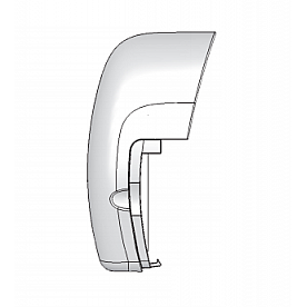 Dometic Patio Awning End Cap Left Hand White 3310769.017B