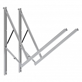 Dometic 9100 Power Awning Arm - White Basement Model - Full Set - 8952001.400BL