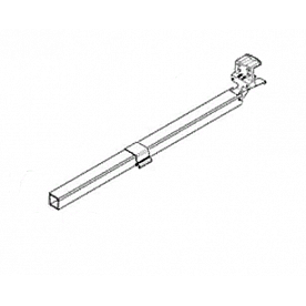 Dometic Awning Enclosure Main Rafter Black - 3314065.008U