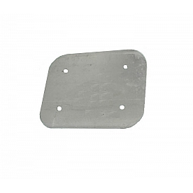 Dometic Awning 4 inch x 5 inch Rafter Backing Plate Aluminum 3313185.000