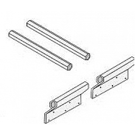 Dometic SlideTopper Awnings 45 Degree Bracket Polar White - 3106992.062B