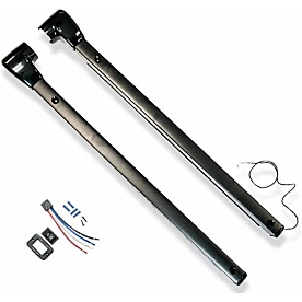 Carefree RV Longitude Awning Arm Electric Black With Speaker Full Set - 87JVAP-S