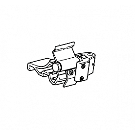 Carefree RV Awning Arm Mounting Hardware Satin Left R019280-001