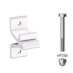 Carefree RV Awning Bracket Bottom White R00221WHT