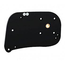 Carefree RV Awning End Plate Assembly Black Right R001191BLK
