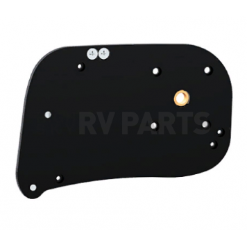 Carefree RV Awning End Plate Assembly Black Right R001191BLK