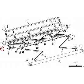 Carefree RV Awning End Plate Assembly Left R001375