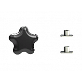 Carefree RV Truckin'Awn/ OTD/ Rafter VI Awning Knob Black R00486