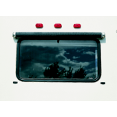 Carefree RV Awning Lead Rail 6 Feet 11 Inch SunShade Window Shades Black R00477-083