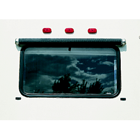 Carefree RV Awning Lead Rail 3 Feet SunShade Window Shades Black R00477-036