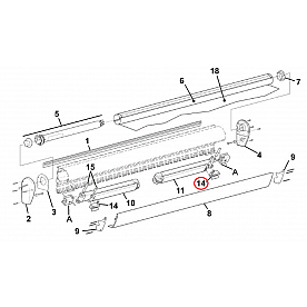 Carefree RV Awning Lead Rail Connector Marquee R019799-001