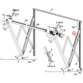 Carefree RV Awning Shock For Front Mounting Assembly 035198-001
