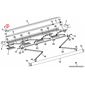Carefree Paramount RV Cover Arm Plug Black R040665-001