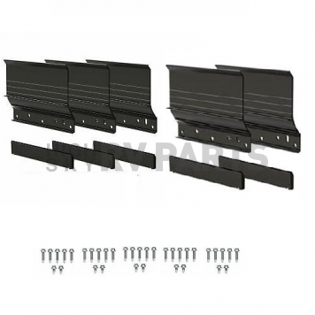 Carefree RV Slideout Ascent XL Awning 5 Bracket Kit Black - 198 inch and Up Roof Size - KY5563-A