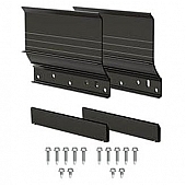 Carefree RV Awning Mounting Kit Black - Two Bracket 42 inch to 114 inch Roof Size - KY5561