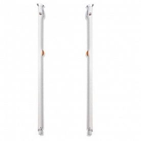 Carefree RV Fiesta Arm Set - Straight Side 68 inch - 81 inch White Arms and Castings - 961501WHT