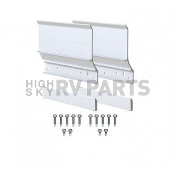 Carefree RV Ascent Awning 2 Bracket Kit White - 42 inch to 114 inch Roof Size - KY5551