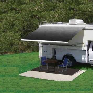 Carefree RV Campout Awning - 3.5 Meter - Black Shale Fade - 981386E00