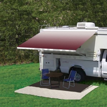 Carefree RV Campout Awning - 3.5 Meter - Burgundy Shale Fade - 981386A00