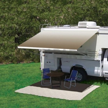 Carefree RV Campout Awning - 2.5 Meter - Camel Shale Fade - 981016B00