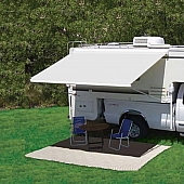 Carefree RV Campout Awning - 2.5 Meter - Solid White - 981010000