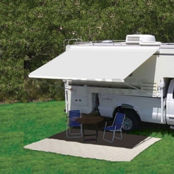 Carefree RV Campout Awning - 2.5 Meter - Solid White - 981010000