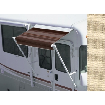 Carefree RV Awning Over-The-Door - 4 Feet - Beige Solid - FW059AC25W