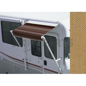 Carefree RV Awning Over-The-Door - 3 Feet - Brass Solid - 67040HI23S
