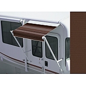 Carefree RV Awning Over-The-Door - 5 Feet - Brown Solid - FW066US25W