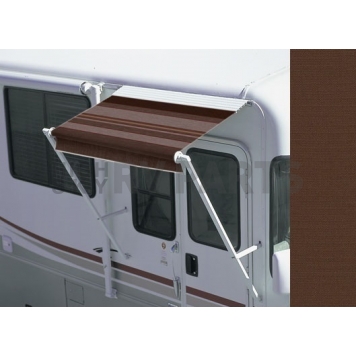 Carefree RV Awning Over-The-Door - 5 Feet - Brown Solid - 67060USJV6