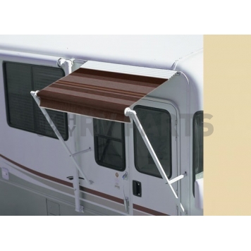 Carefree RV Awning Over-The-Door - 4 Feet - Champagne Solid - FW048TZ25W