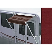 Carefree RV Awning Over-The-Door - 4 Feet - Dubonnet Tweed Solid - KJ0583725W