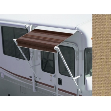 Carefree RV Awning Over-The-Door - 5 Feet - Heather Beige Solid - 67066MMJV6