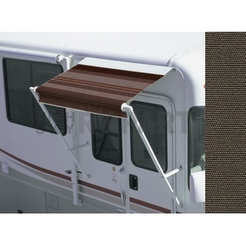 Carefree RV Awning Over-The-Door - 4 Feet - Moonrock Solid - KJ048AB25W