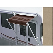 Carefree RV Awning Over-The-Door - 4 Feet - Sand Solid - FW057VD25W