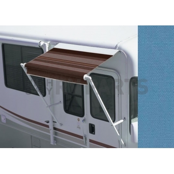 Carefree RV Awning Over-The-Door - 4 Feet - Sky Blue Solid - FW059CN25W