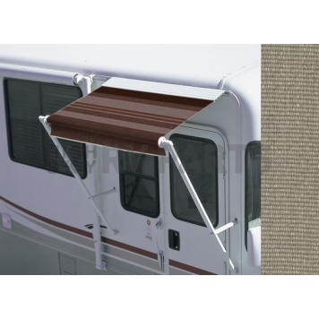 Carefree RV Awning Over-The-Door - 4 Feet - Taupe Solid - FX058RFRFW