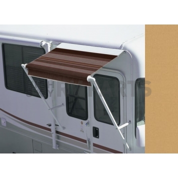 Carefree RV Awning Over-The-Door - 4 Feet - Toast Solid - FW056CW25W