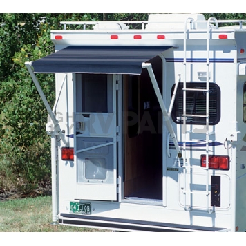 Carefree RV Awning Over-The-Door - 3 Feet - Charcoal Solid - TR0427A7AW