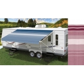 Carefree RV Freedom Awning - 2.44 Meter - Bordeaux Dune Stripe - 350968B25